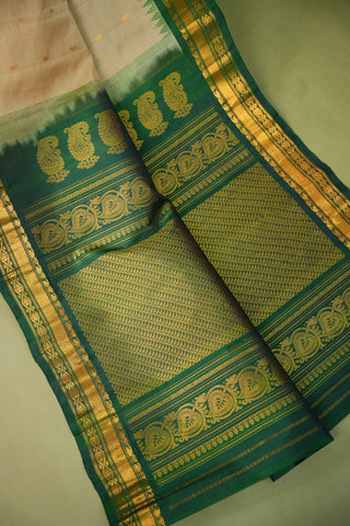 GADWAL (SICO) KUTTU BORDER HANDLOOM SAREES