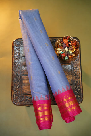 GADWAL (SICO) KUTTU BORDER HANDLOOM SAREES