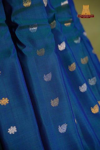GADWAL PURE SILK GAP BORDER HANDLOOM SAREE