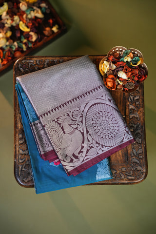 SEMI KANCHI SAREE
