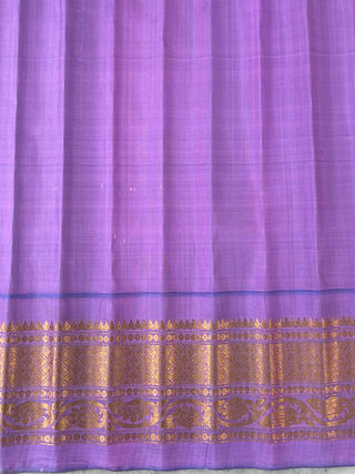 GADWAL PURE SILK GANGA JAMUNA HANDLOOM SAREE