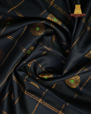 GADWAL PURE SILK GANGA JAMUNA HANDLOOM SAREE