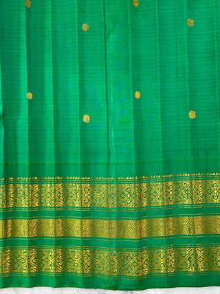 GADWAL PURE SILK CHECKS HANDLOOM SAREE