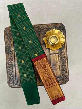 GADWAL PURE SILK HANDLOOM LEHENGA