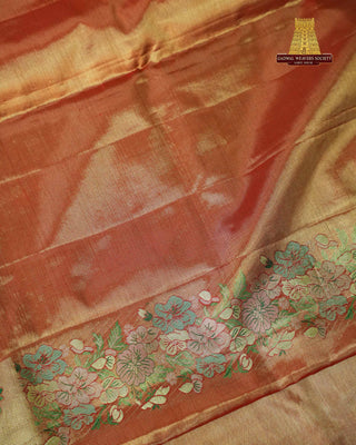 KANCHIPURAM PURE SILK BROCADE SAREE