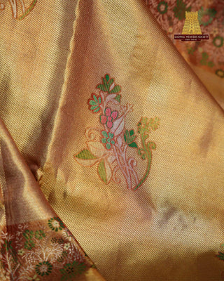 KANCHIPURAM PURE SILK BROCADE SAREE