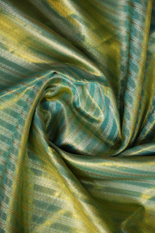 KANCHIPURAM PURE SILK TISSUE BROCADE HANDLOOM SAREE