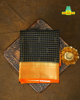 MYSORE SILK PURE HANDLOOM SAREE