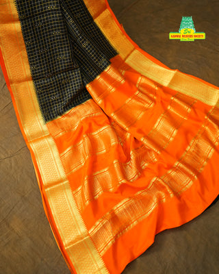 MYSORE SILK PURE HANDLOOM SAREE