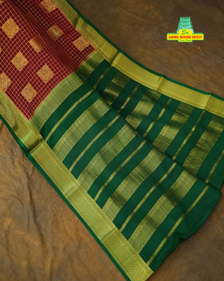 MYSORE PURE SILK HANDLOOM SAREE