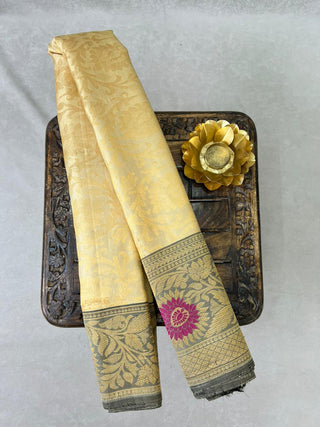 GADWAL PURE SILK HANDLOOM BROCADE SAREE