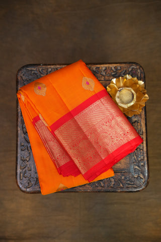 KANCHIPURAM PURE SILK HANDLOOM SAREE