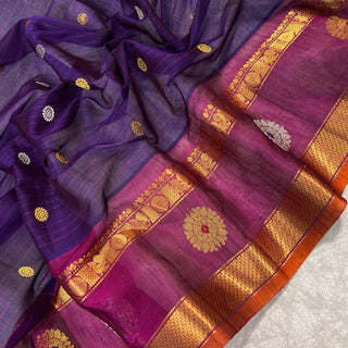 GADWAL PURE COTTON SILK (SICO) SAREES.