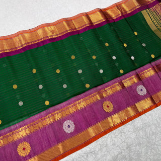 GADWAL PURE COTTON SILK (SICO) SAREES.