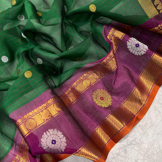 GADWAL PURE COTTON SILK (SICO) SAREES.