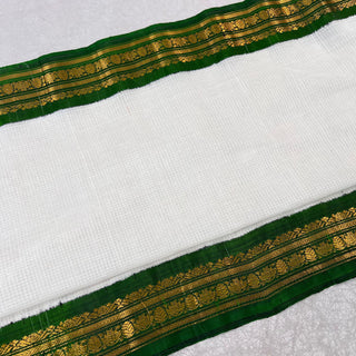 GADWAL PURE COTTON KUTTU BORDER