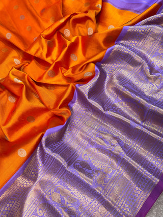 EXCLUSIVE GADWAL PURE SILK HANDLOOM SAREE