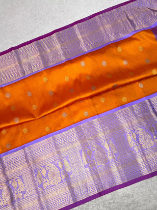 EXCLUSIVE GADWAL PURE SILK HANDLOOM SAREE