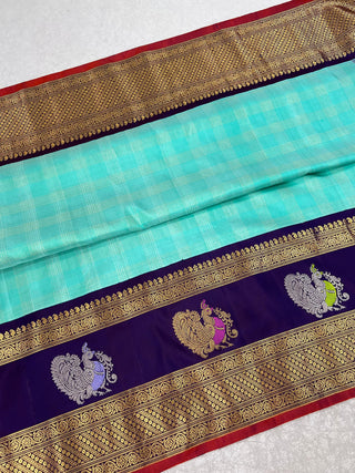 EXCLUSIVE GADWAL PURE SILK HANDLOOM SAREE