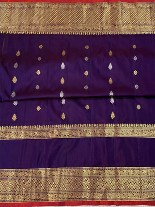 EXCLUSIVE GADWAL PURE SILK HANDLOOM SAREE