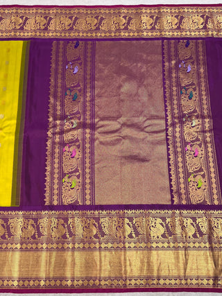 EXCLUSIVE GADWAL PURE SILK HANDLOOM SAREE