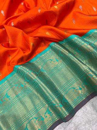 GADWAL PURE SILK HANDLOOM SAREE