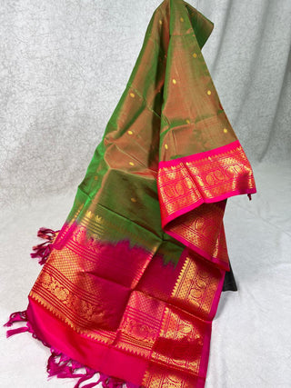 GADWAL PURE SILK HANDLOOM DUPATTAS