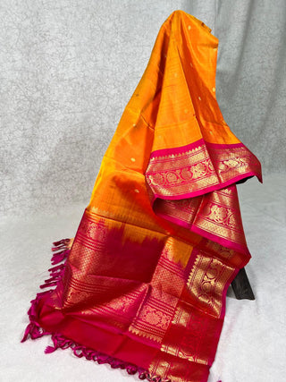 GADWAL PURE SILK HANDLOOM DUPATTAS