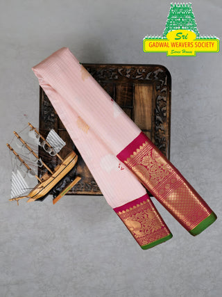 EXCLUSIVE GADWAL PURE SILK HANDLOOM SAREE