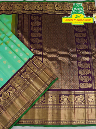 EXCLUSIVE GADWAL PURE SILK HANDLOOM SAREE