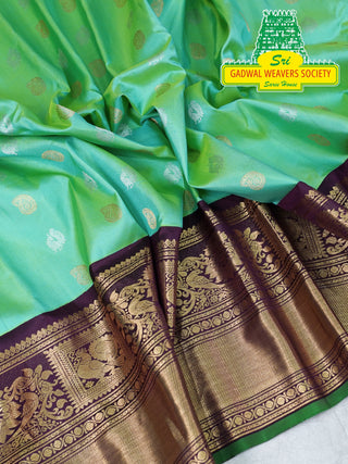 EXCLUSIVE GADWAL PURE SILK HANDLOOM SAREE