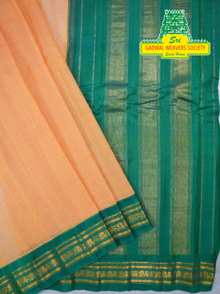 GADWAL PURE COTTON KUTTU BORDER