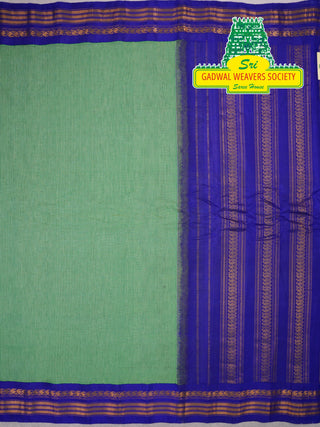 GADWAL PURE COTTON KUTTU BORDER