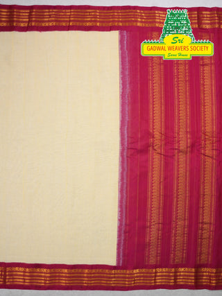 GADWAL PURE COTTON KUTTU BORDER