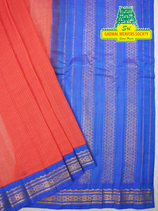 GADWAL PURE COTTON KUTTU BORDER