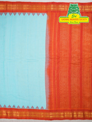 GADWAL PURE COTTON KUTTU BORDER