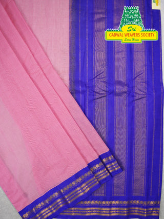 GADWAL PURE COTTON KUTTU BORDER