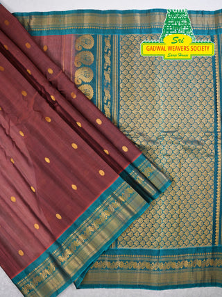 GADWAL PURE COTTON SILK (SICO) SAREES.