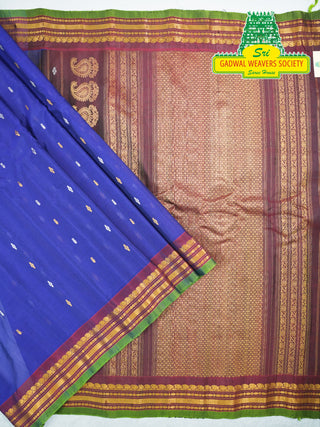 GADWAL PURE COTTON SILK (SICO) SAREES.