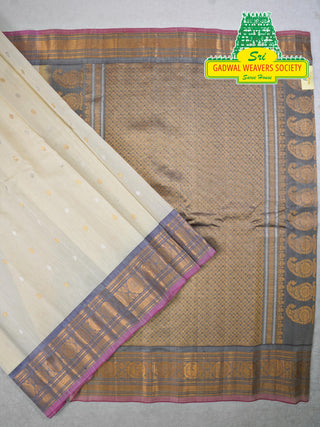 GADWAL PURE COTTON SILK (SICO) SAREES.