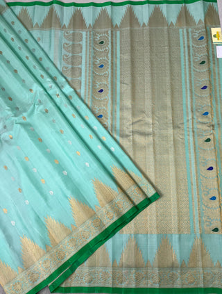 GADWAL PURE SILK HANDLOOM SAREE WITH BORDER