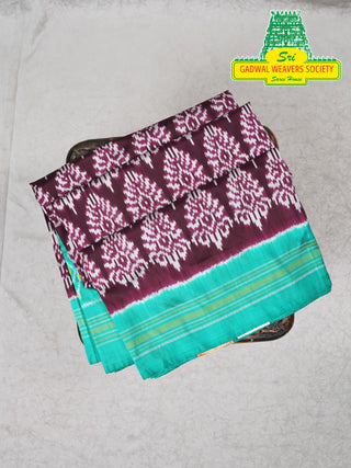 IKKAT PURE SILK HANDLOOM SAREE