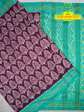 IKKAT PURE SILK HANDLOOM SAREE