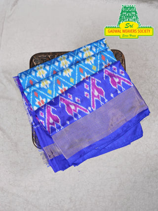 IKKAT PURE SILK HANDLOOM SAREE