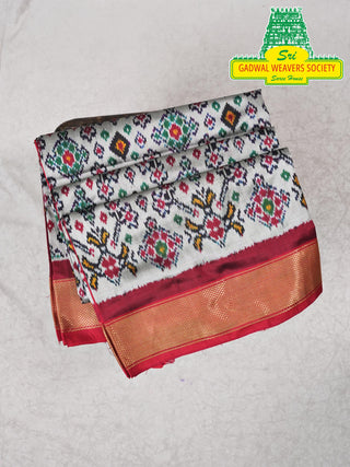 IKKAT PURE SILK HANDLOOM SAREE