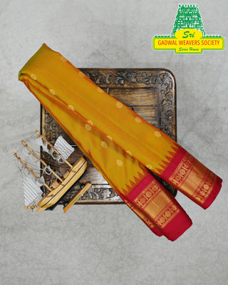 GADWAL PURE SILK HANDLOOM SAREE