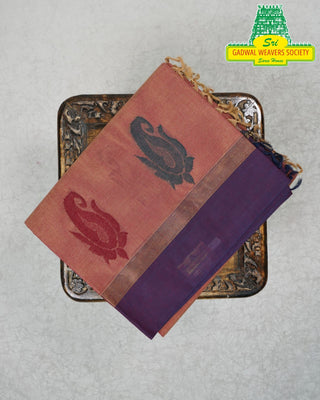 KANCHI COTTON HANDLOOM SAREE