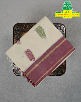 KANCHI COTTON HANDLOOM SAREE