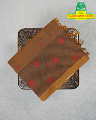 KANCHI COTTON HANDLOOM SAREE