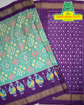 IKKAT PURE SILK HANDLOOM SAREE